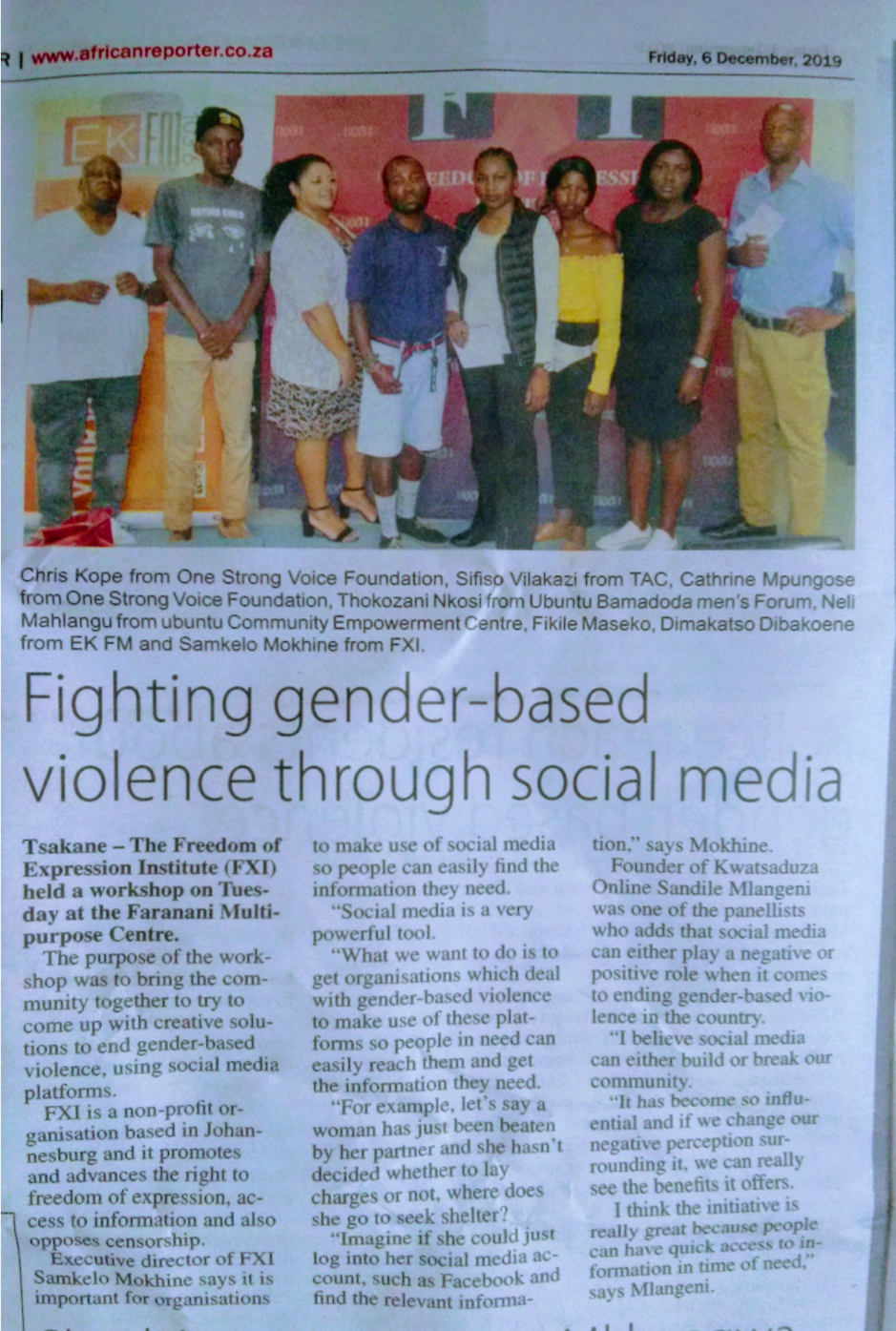 FXI Article